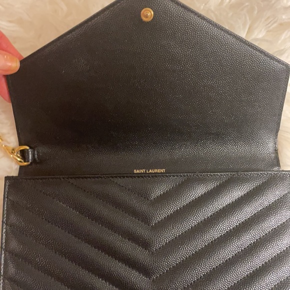 YSL Matelasse Flap Pouch Wristlet/Clutch - Picture 11 of 14